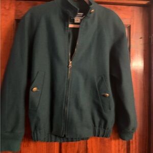 Pendleton Dark Green Bomber Jacket